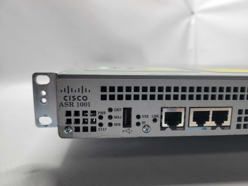 Cisco ASR1001 ASR 1000 Series Aggregation Services Router 2x PSUs_