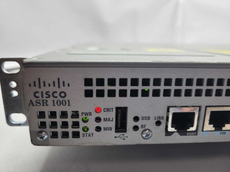 Cisco ASR1001 ASR 1000 Series Aggregation Services Router 2x PSUs_