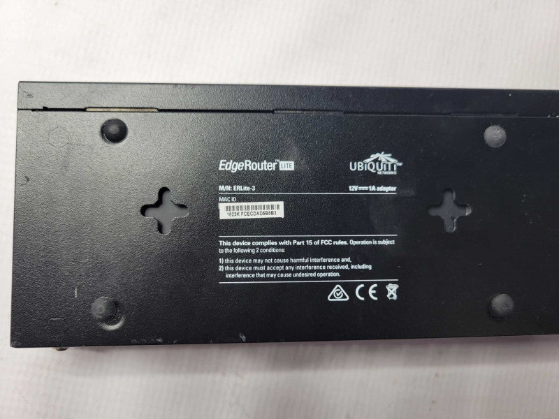 Ubiquiti Edge Router Lite 3-Port Gigabit Router ERLite-3  _