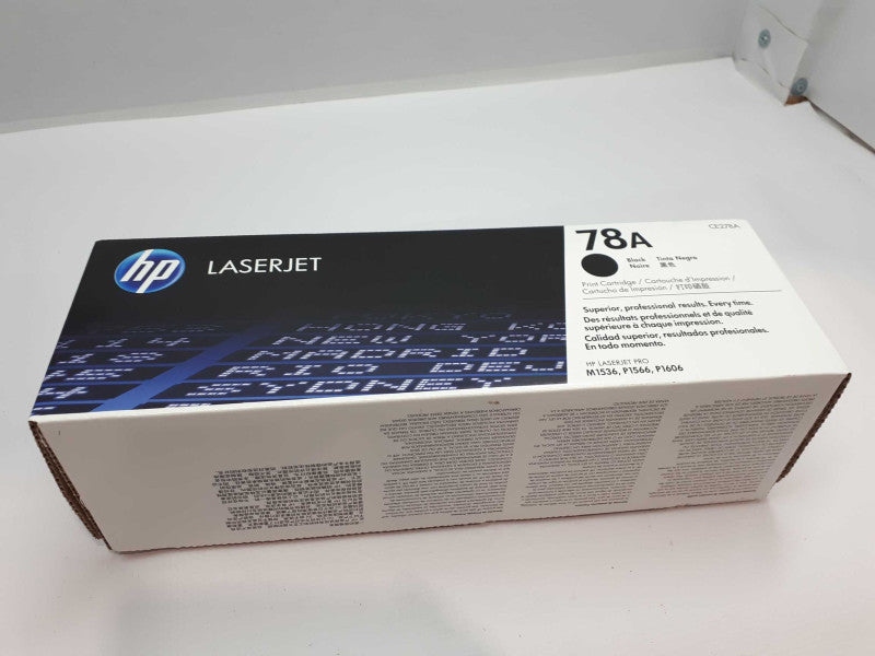 HP 78A (CE278A) Black Original Toner Cartridge &