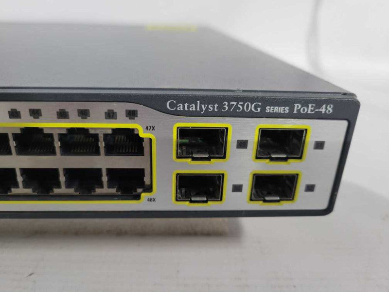 Cisco Catalyst 3750G Series PoE-48 WS-C3750G-48PS-S  !