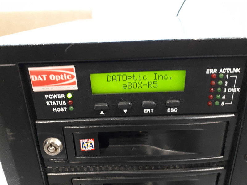 DAToptic eBOX-R5 External Storage  Q&