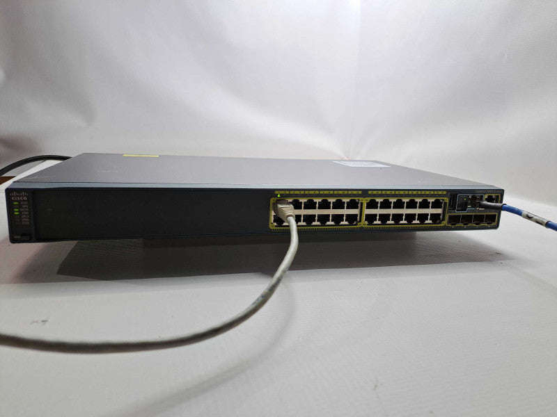 Cisco Catalyst WS-C2960S-24TS-L 24-Port Gigabit Managed Ethernet Switch )