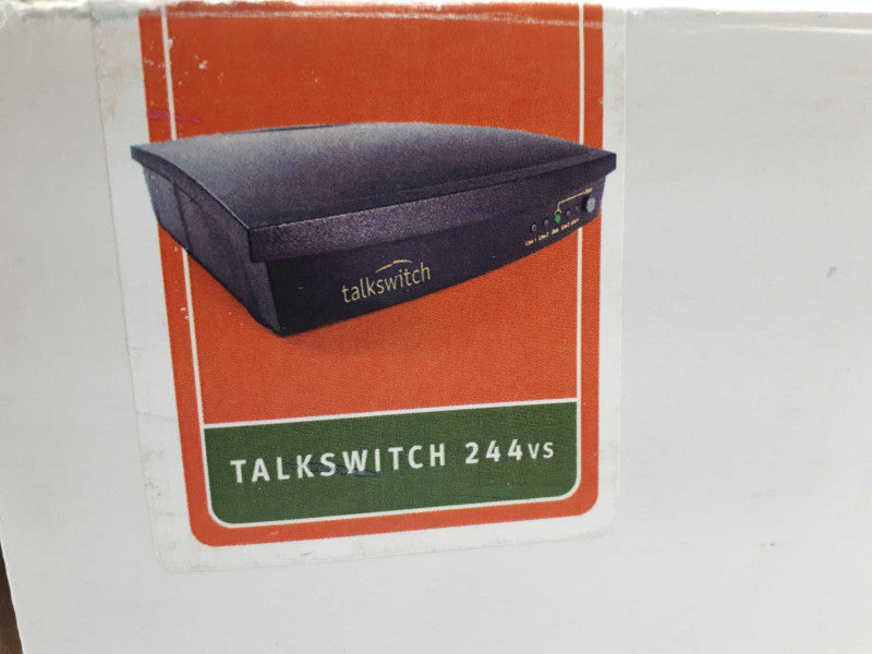 TALKSWITCH 244 VS SOFTWARE 6.12 PBX PHONE SYSTEM VOIP &
