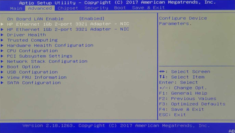 HP Enterprise ProLiant MicroServer G10 | AMD Opteron X3421 APU @2.10GHz 24GB