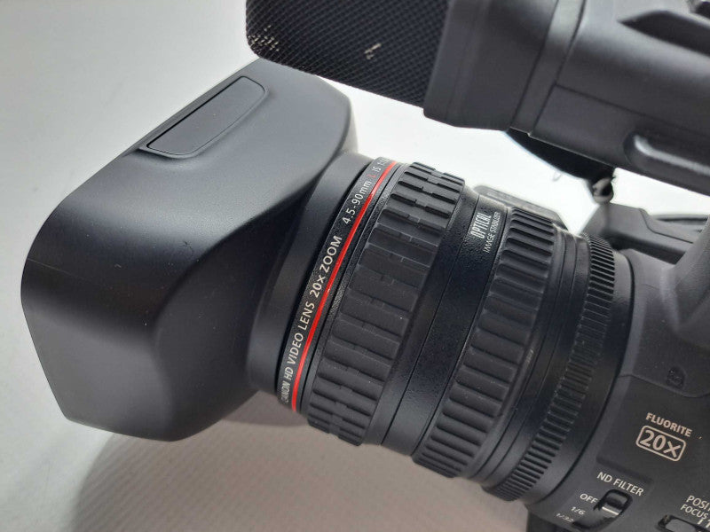 Canon XH-A1S HD Video Camcorder MiniDV HDV1080i + SD Card, Battery & Charger )
