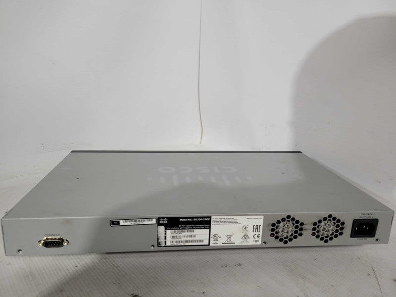 Cisco SG300-28PP 28-Port Gigabit PoE+ Managed Switch SG300-28PP-K9 !