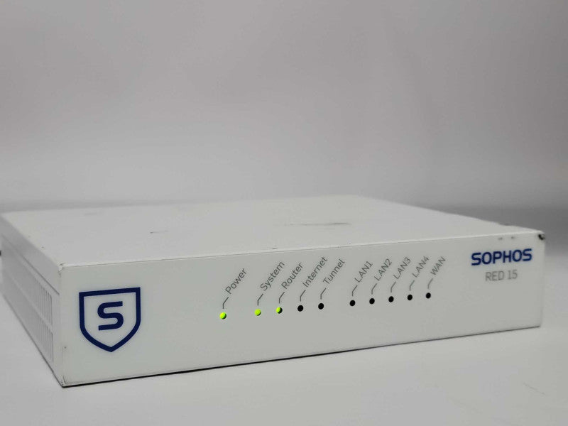 Sophos RED 15w Firewall 4-Port Ethernet Firewall Security Appliance v1.5