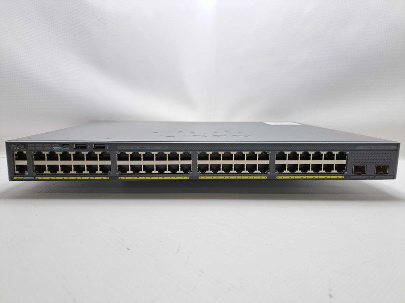 Cisco 2960-X Series WS-C2960X-48LPD-L 10G Uplink SFP+,  PoE+ 370 W )