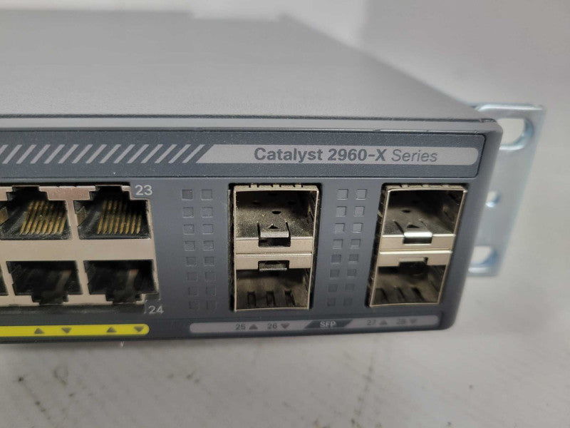 Cisco 2960X Series Network Switch WS-C2960X-24PS-L V02 - Factory Reset !