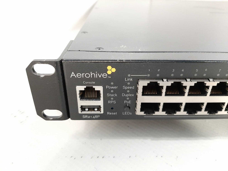 Aerohive AH-SR2148P 48-Port managed Gigabit PoE+ Switch 4 x 10 GE SFP+ $