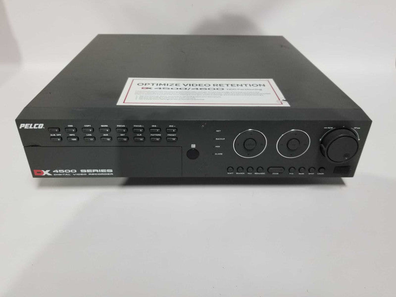 Pelco DX 4500  Series Digital Video Recorder DX4516-1000 16-Channel Q#