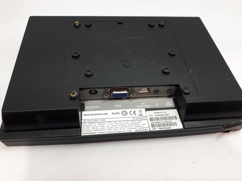 QK 8touch usb Gilbarco Pa03440108a Screen &