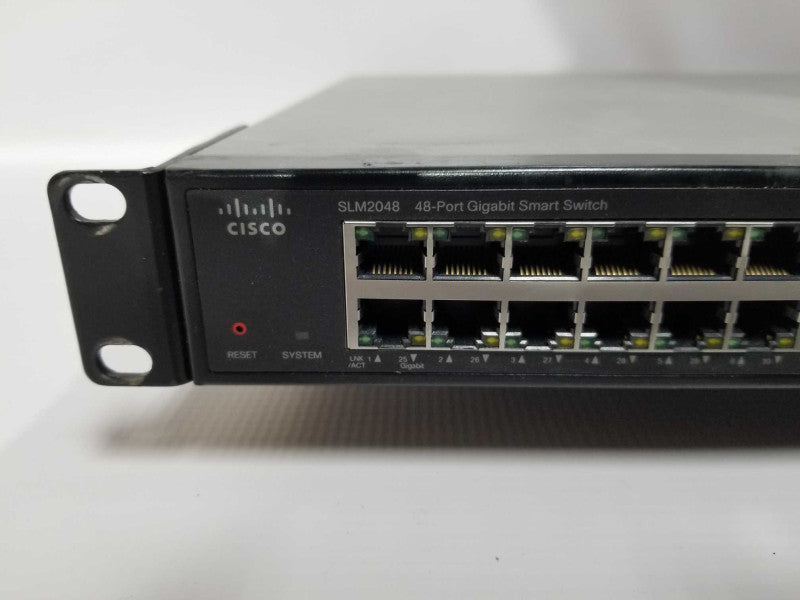 Cisco SLM2048 48x port gigabit smart switch - Factory Reset #