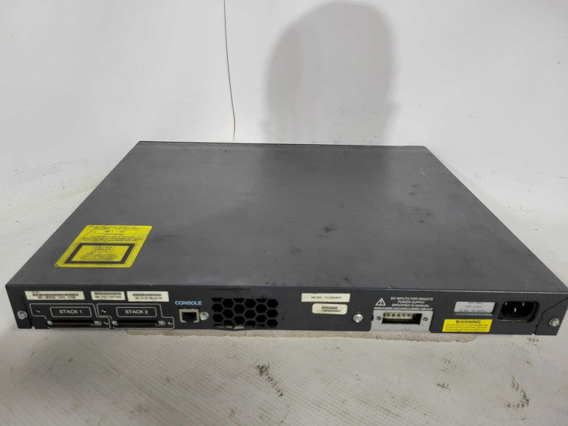 Cisco WS-C3750G-24PS-S 24 Port PoE 3750G Gigabit Switch [READ] !