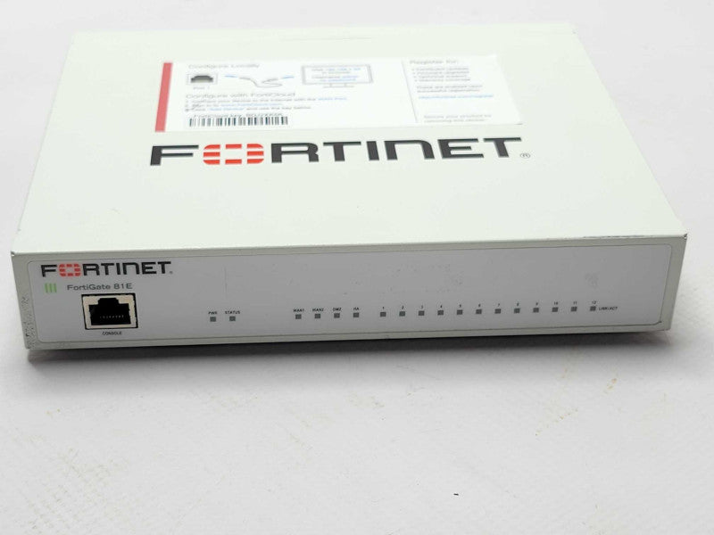 Fortinet FortiGate FG-81E Network Appliance, READ _