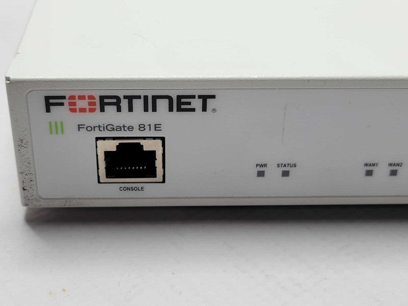 Fortinet FortiGate FG-81E Network Appliance, READ _
