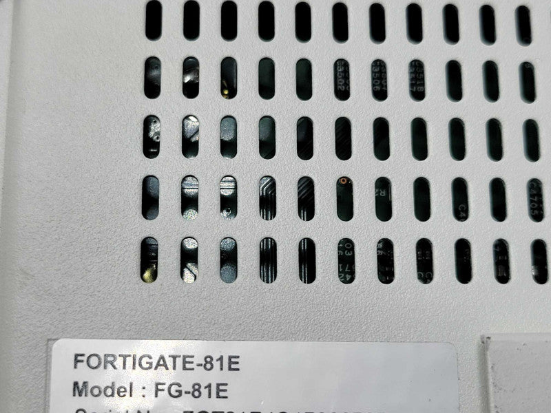Fortinet FortiGate FG-81E Network Appliance, READ _