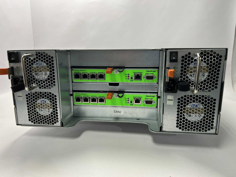 DELL EqualLogic PS6100 24x 3.5 inch bay with 2x E09M001 controllers  -