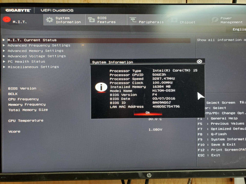 Custom PC - Intel i5-6400 @ 3.20 GHZ 16GB DDR4, 480W PSU