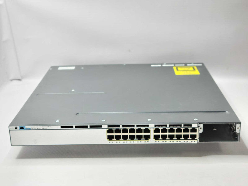 Cisco Catalyst WS-C3750X-24T-S 24-Ports Gigabit Switch w/ 2x PSU, READ _