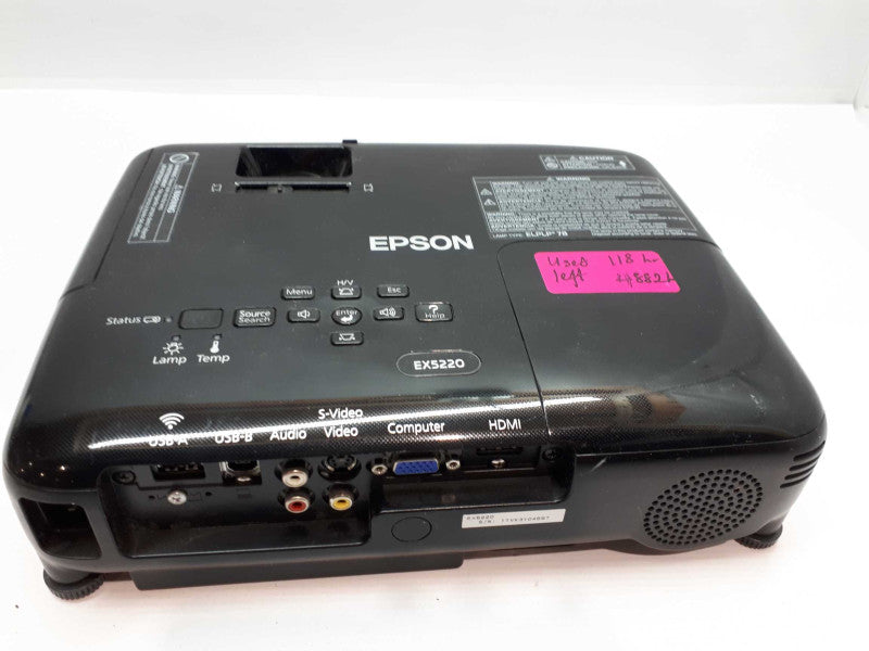 Epson EX5220 H551A 3LCD Projector Black &
