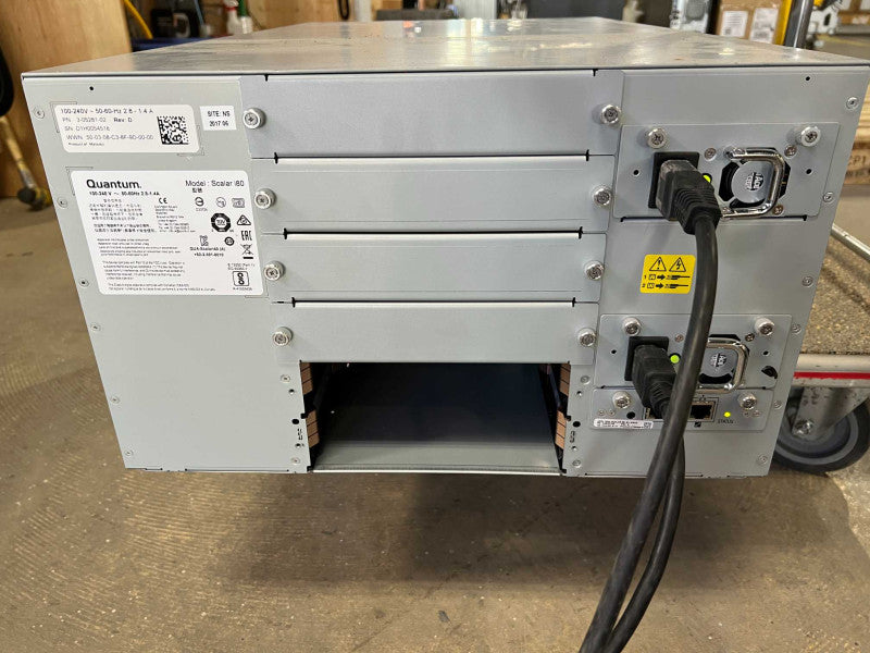 Quantum Scalar i80 Tape Library Working Tested NO tape drives  -