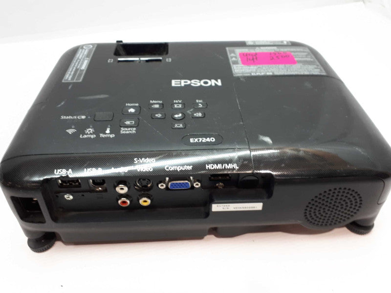 Epson EX7240 H721A  Projector Black &