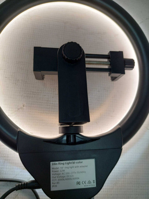 10\\" Ring Light Bi-Color With Adaptor