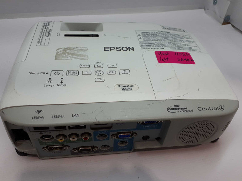 EPSON PROJECTOR H690A WXGA 3000 LUMENS 3LCD &