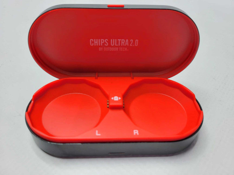 OUTDOOR TECH Chips Ultra 2.0 Wireless Helmet Headphones, CASE ONLY, READ _