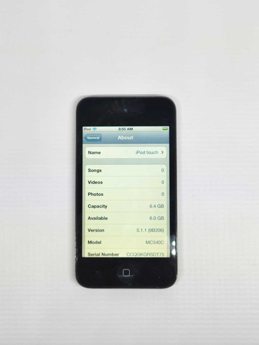 Apple iPod Touch 4th Generation 8GB (A1367)