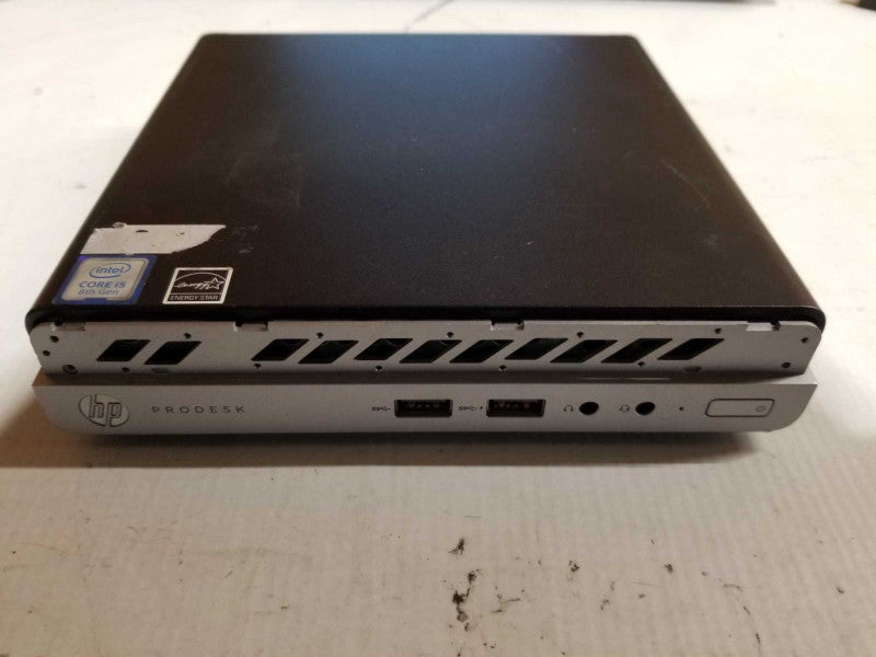 HP ProDesk 400 G4 Desktop Mini PC i5-8500T @ 2.10ghz / 16gb ram / 256gb NvME #