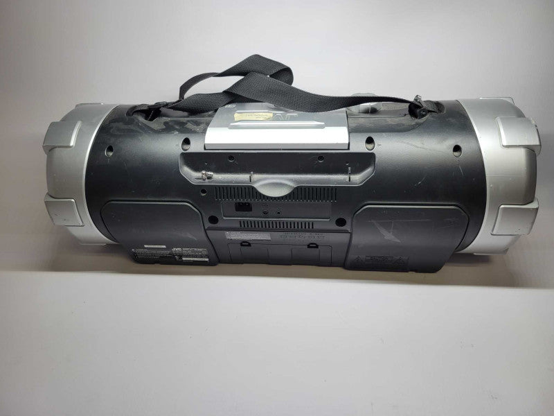 JVC RV-NB50 Boombox with powered woofers, Radio, USB IPod CD (READ)