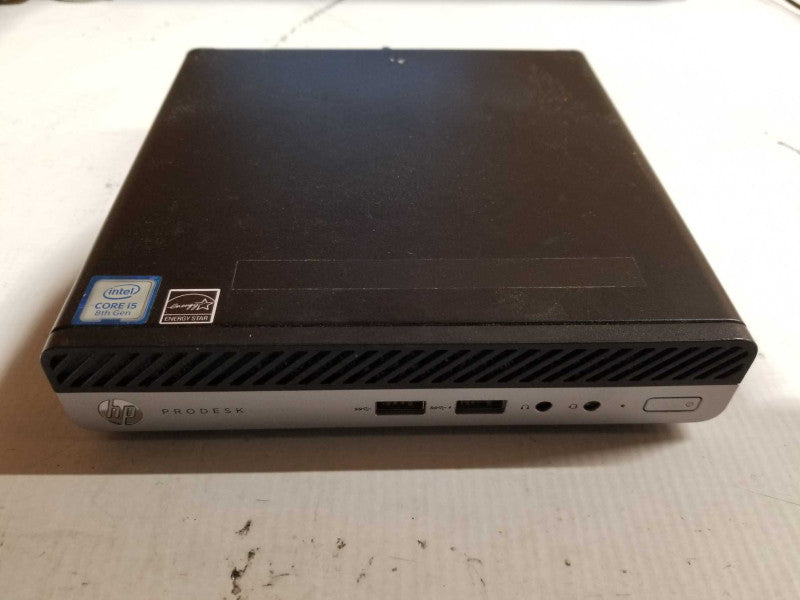 HP ProDesk 400 G4 i5-8500T @ 2.10ghz / 8gb ram / 256gb NvME SSD #