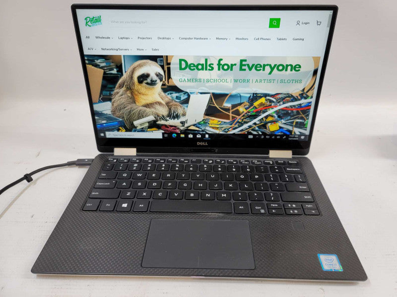 Dell XPS 13 9365 i7-7Y75, 8GB DDR4, 256GB m.2 **read Î²