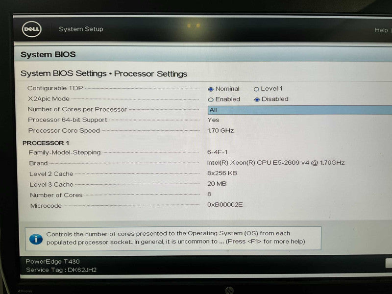 DELL PowerEdge T430 Intel Xeon E5-2609 v4 @1.70GHz 32GB RAM  -