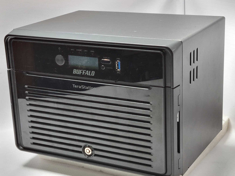 Buffalo TeraStation TS5800D2408 8-Bay NAS with 7x 2TB and 1x 4TB HDDs, Read _