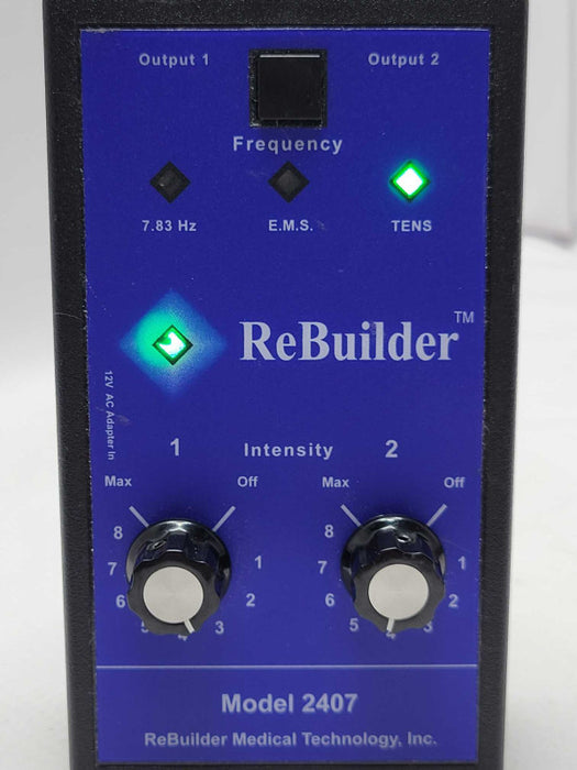 ReBuilder 2407 Electronic Stimulator System Only, READ _