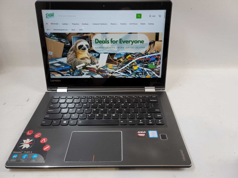 Lenovo IdeaPad Flex 4-1480 i7-7500U, 2GB AMD Radeon R5 M330, 8GB DDR4, 256GB  Î²