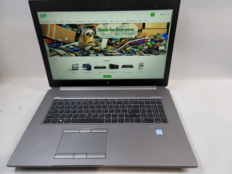 HP ZBook 17 G5 i7-8850H, 32GB DDR4, 512GB + 1TB SSD Î²