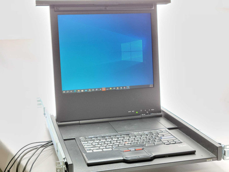 IBM 1723-HC1 39M2965 17\\" Rackmount LCD Monitor Keyboard _