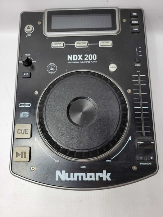 Numark DJ NDX200 Professional Tabletop CD Player Mix Loop Q_