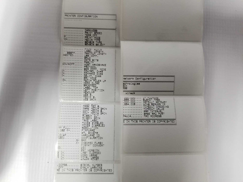 GX420T Zebra thermal label printer - READ BELOW #