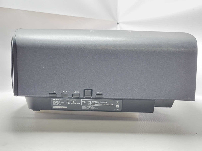 Sony VPL-VW365ES 3D 4K SXRD 1500 Lumen Projector, 787 Lamp Hours w/ Remote _