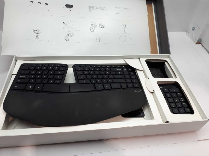 Microsoft Sculpt Ergonomic Wireless Keyboard 1559 1558 1560 1461- AS IS &