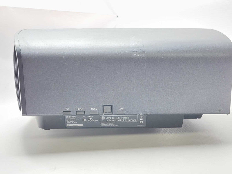 Sony VPL-VW365ES 3D 4K SXRD 1500 Lumen Projector, 1660 Lamp Hours _