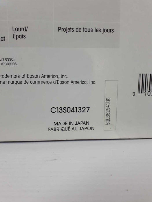Epson Premium Semi-Gloss Photo Paper Super B A3 S041327 13\\"x19\\" 10 Sheets &