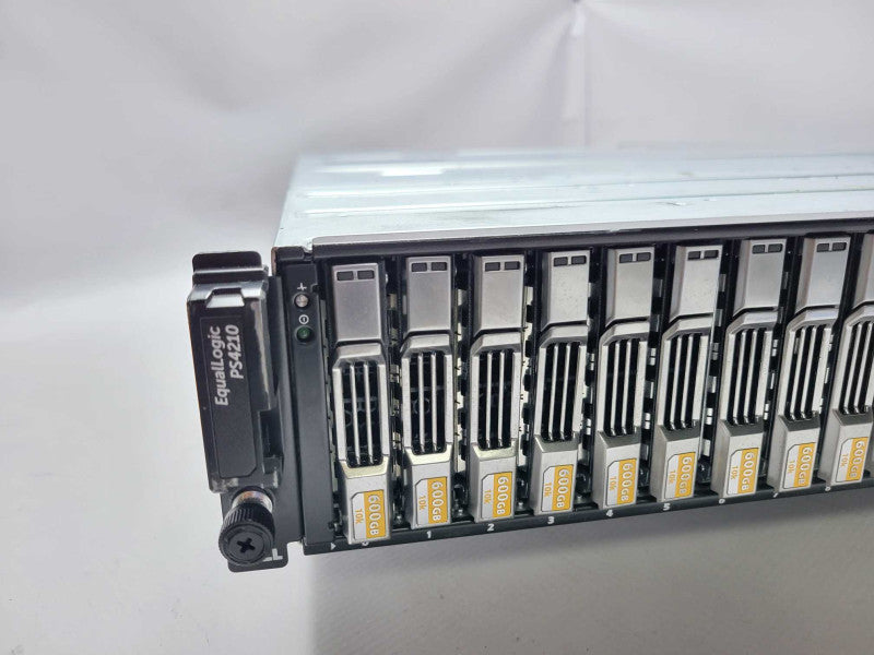 Dell EquaILogic PS4210 24-Bay storage array w/ 2x Controller Module 19, READ _