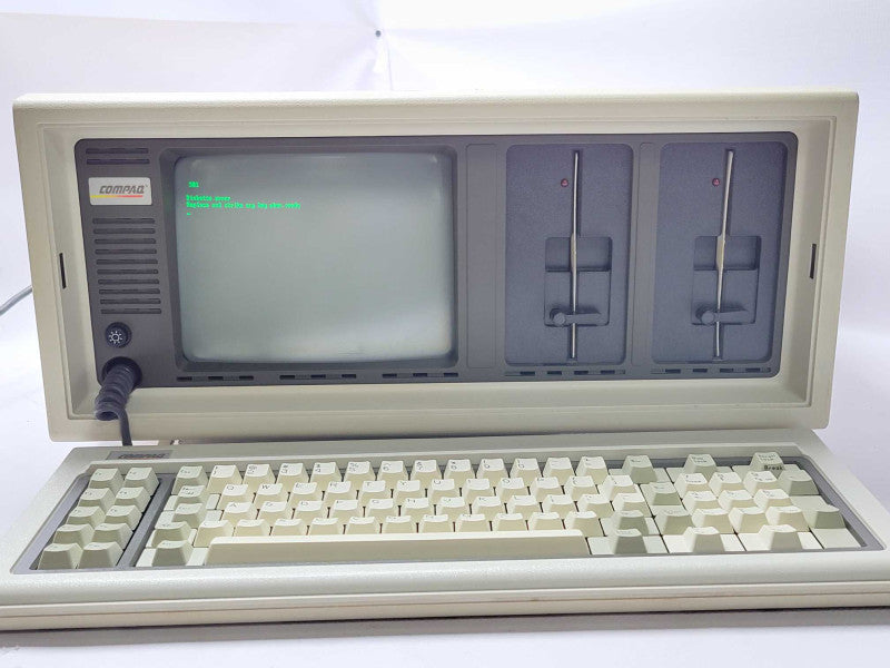 Vintage COMPAQ 101709 Portable Desktop Personal Computer, READ _
